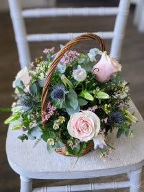 Simply Flowers Cheadle Local Flower Delivery Pretty Flower Basket