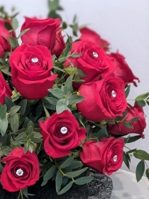 Simply Flowers Cheadle Local Flower Delivery Valentines Romantic Rose Bouquet