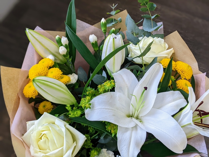 Simply Flowers Cheadle Local Flower Delivery Sympathy Flower Bouquet