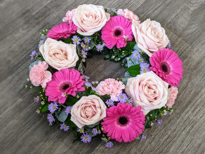 Simply Flowers Cheadle Local Funeral Wreath Flower Delivery by Local Florist