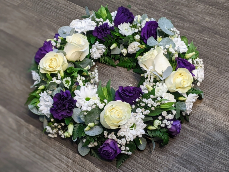 Simply Flowers Cheadle Local Funeral Wreath Flower Delivery by Local Florist