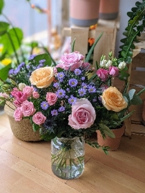 Simply Flowers Cheadle Local Flower Delivery Pastel Flower Bouquet