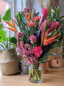 Simply Flowers Cheadle Local Flower Delivery Tropical Flower Bouquet