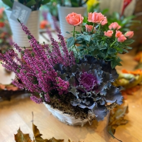 Autumn Basket Planter